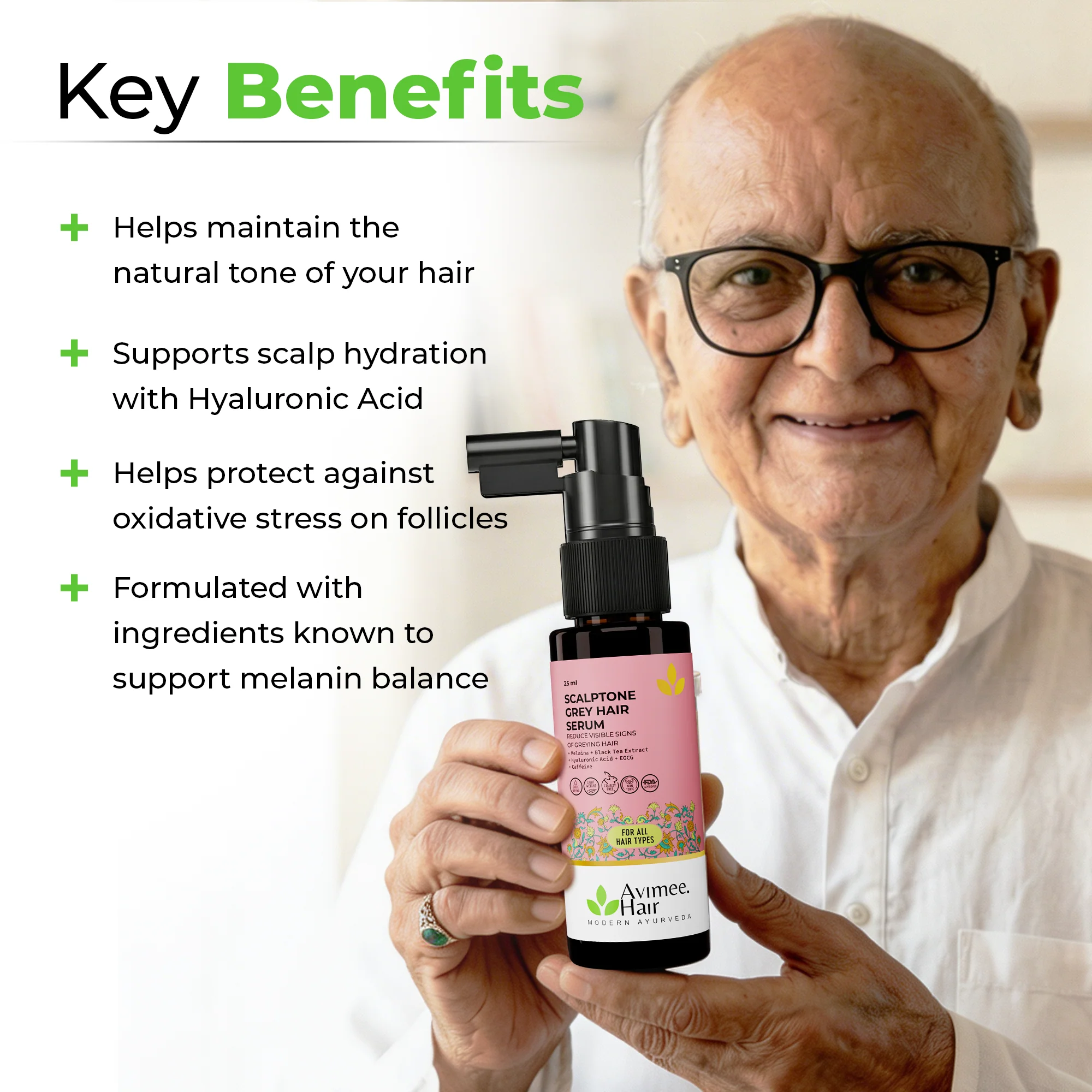 Scalptone Grey Hair Serum - Image 3