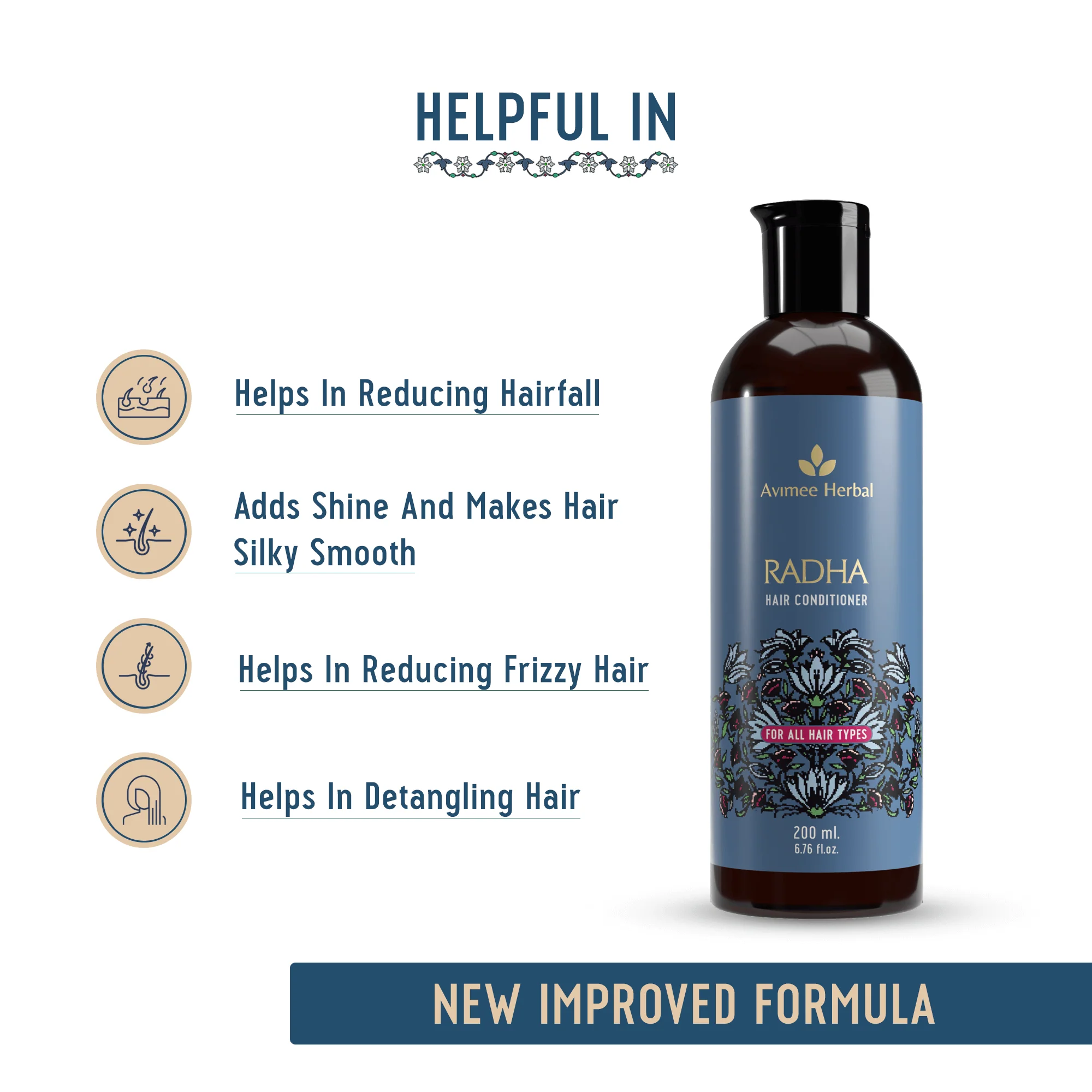 Shakuntala Daily Use Shampoo + Radha Hair Conditioner Super Saver Combo - Image 6