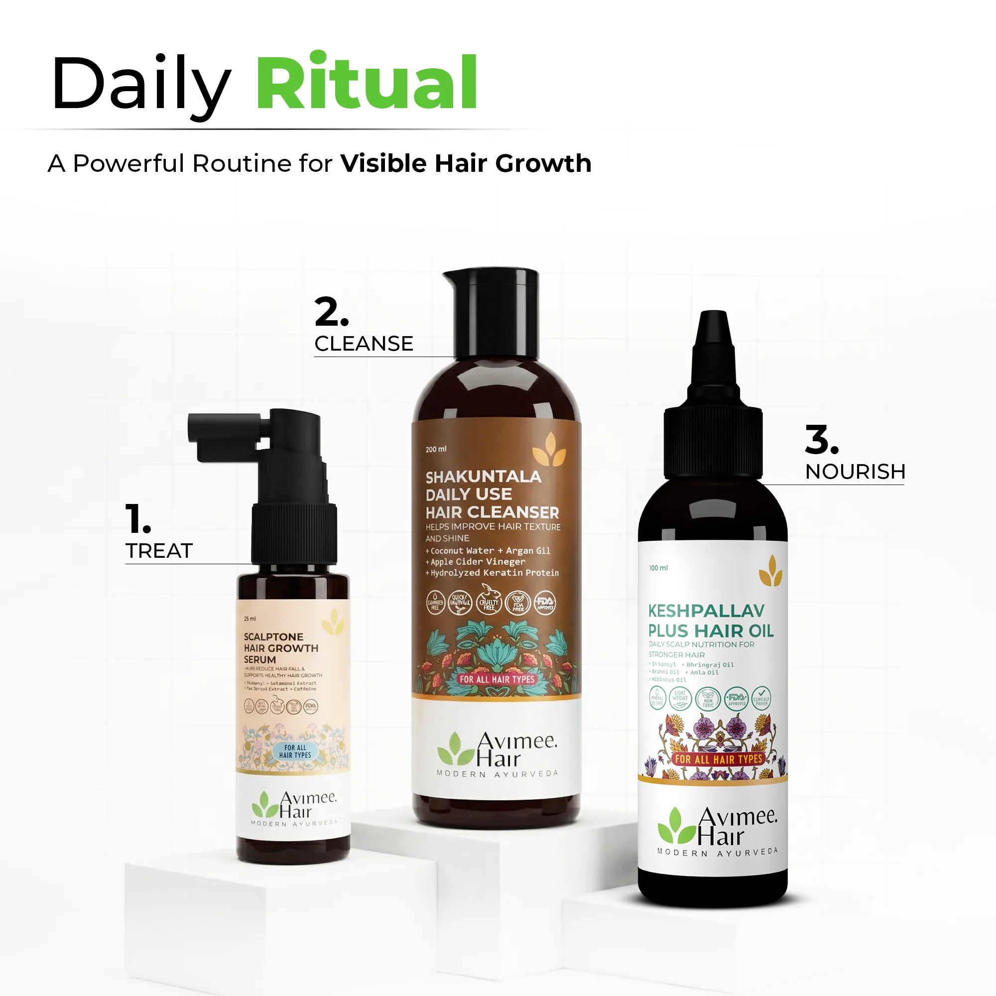 Keshpallav Plus Daily Hair Oil for Hair Growth - Image 7