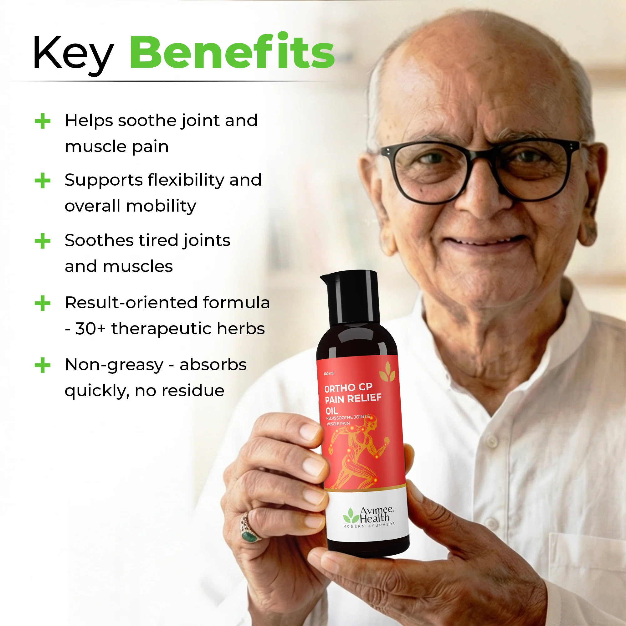 Ortho CP Pain Relief Oil For Nerves & Joints Pain - Image 3