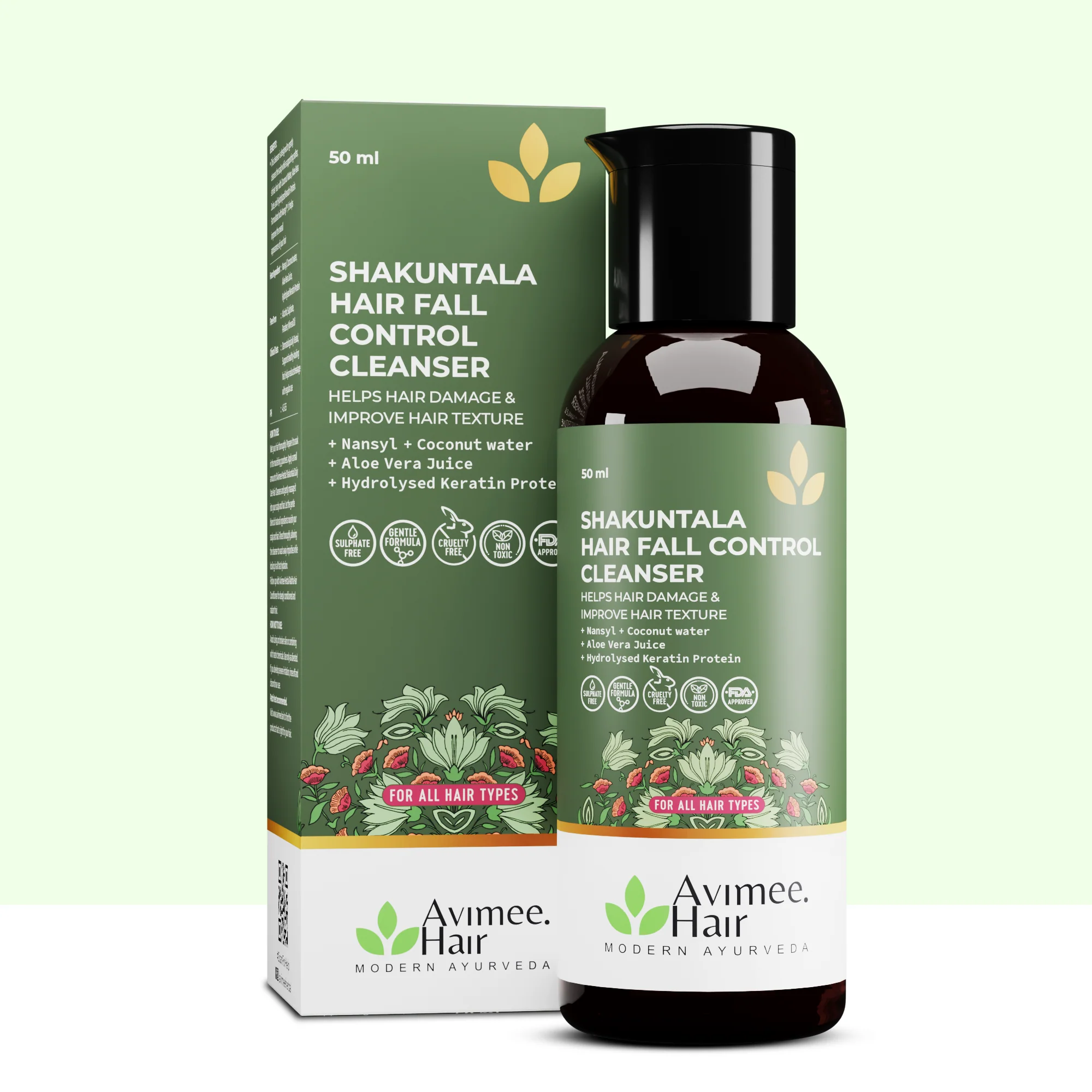 Shakuntala Hair Fall Control Hair Cleanser - Image 11