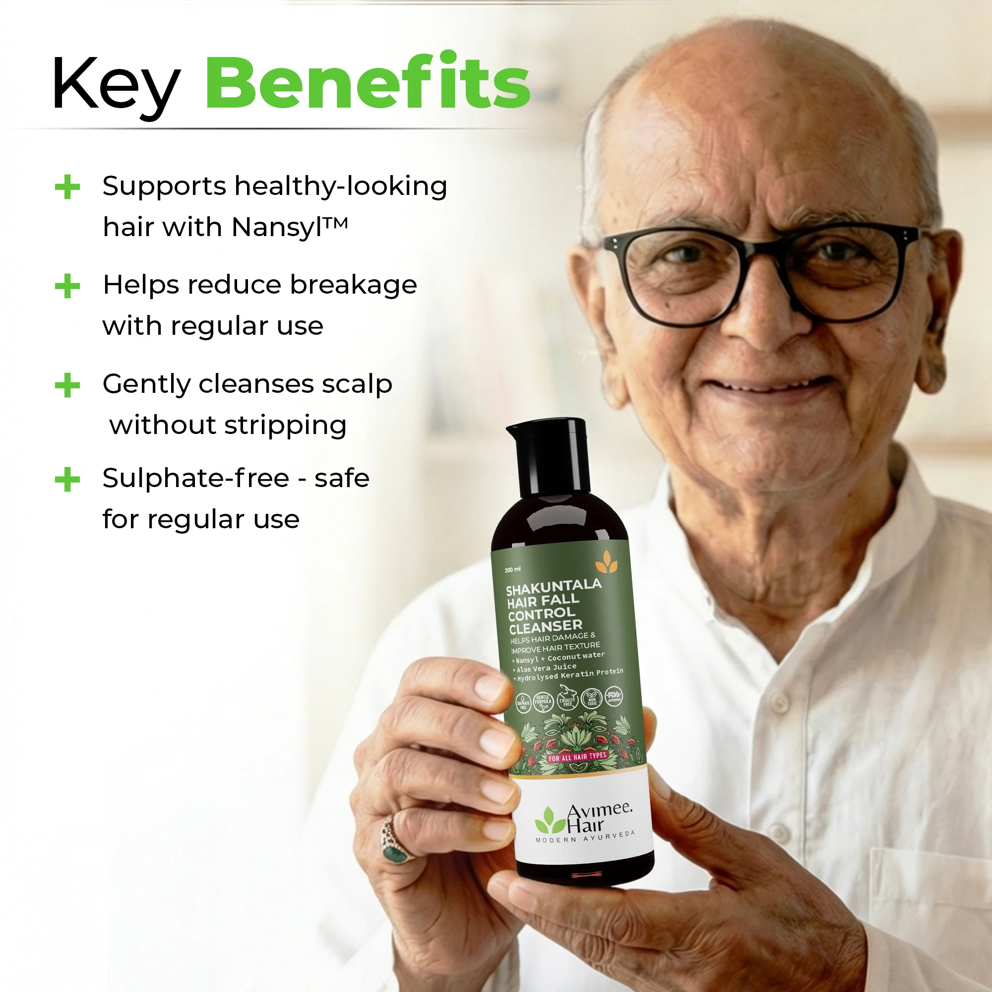 Shakuntala Hair Fall Control Hair Cleanser - Image 3