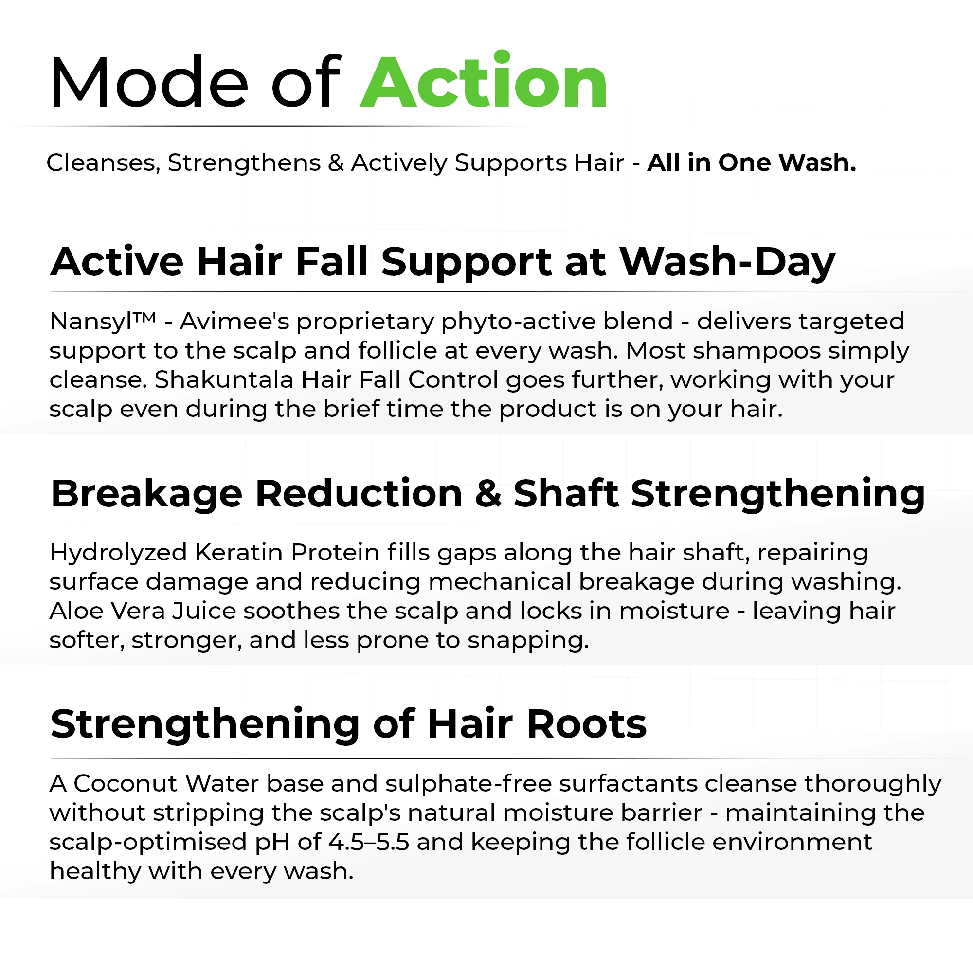 Shakuntala Hair Fall Control Hair Cleanser - Image 5