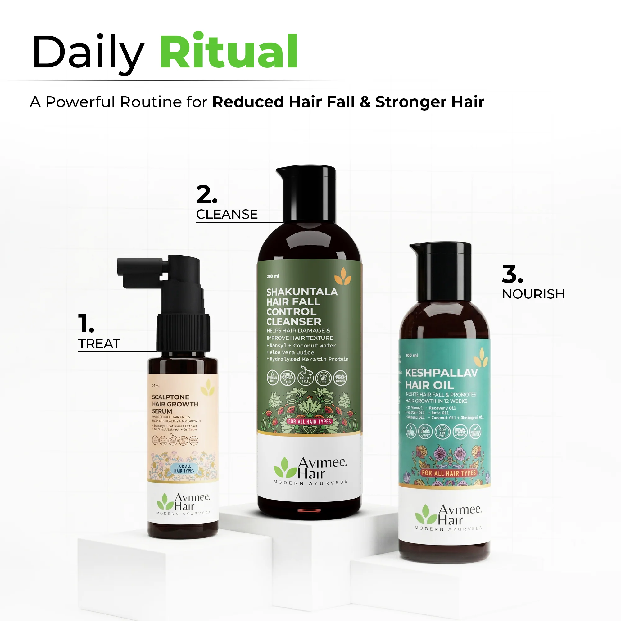 Shakuntala Hair Fall Control Hair Cleanser - Image 9